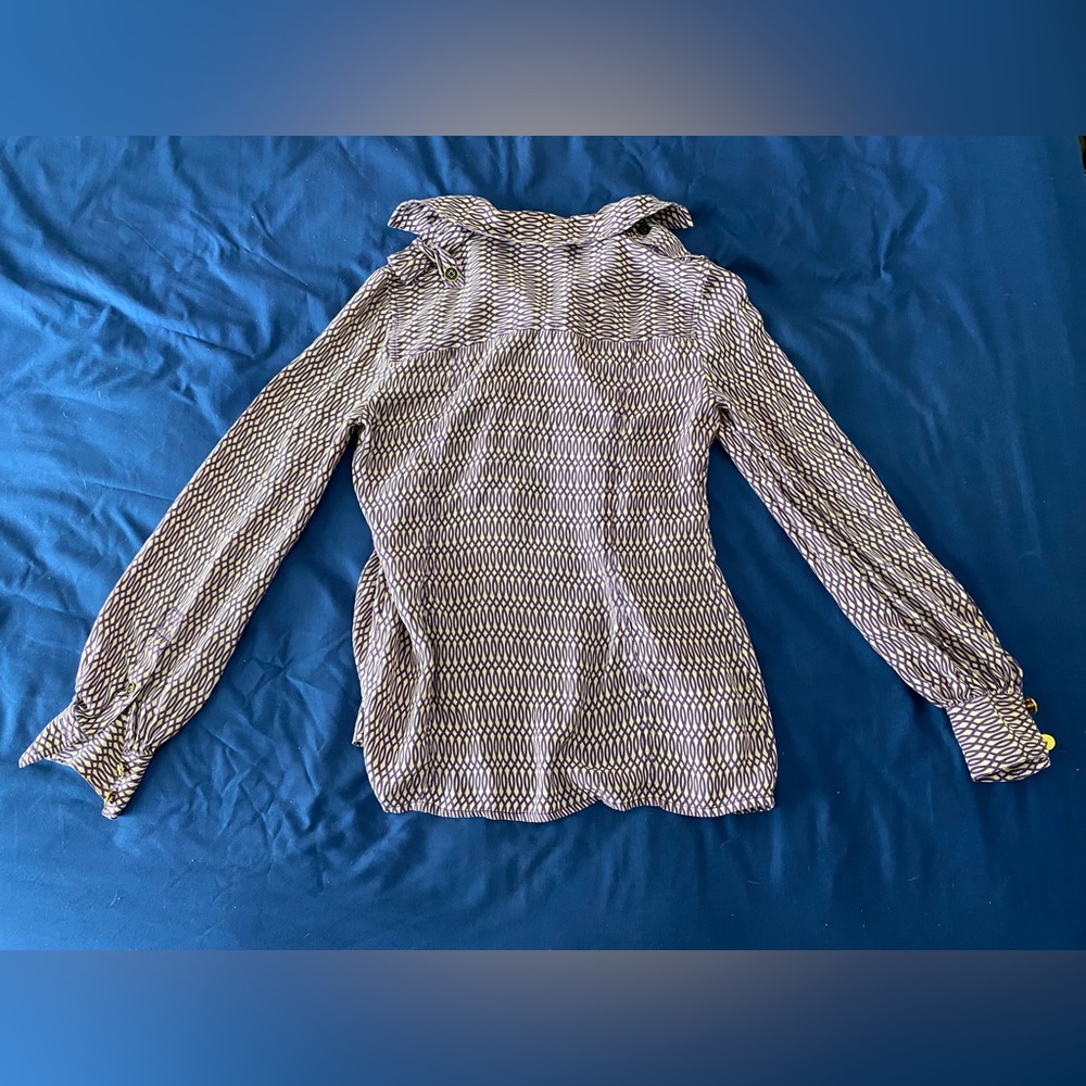 Tory Burch Button Down Blouse - Picture 2 of 4